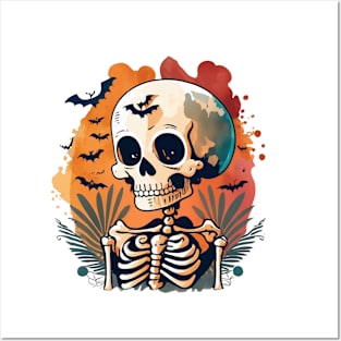 skull Posters and Art